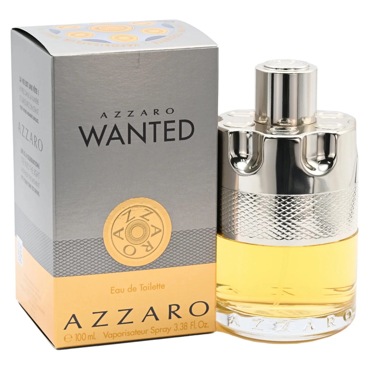 AZZARO WANTED by Azzaro Eau De Toilette for Men – Fresh Spicy Woody